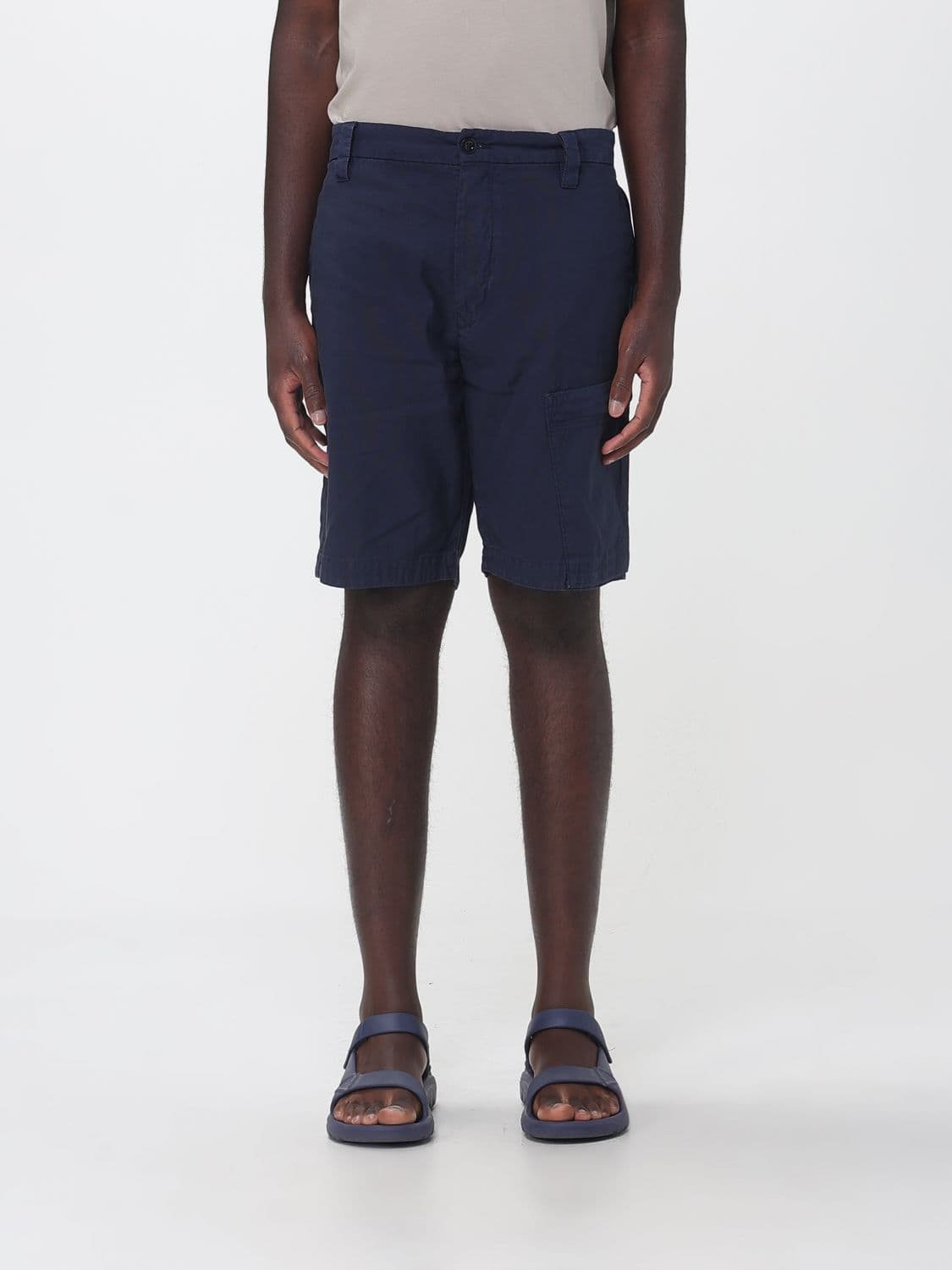C.p. Company C. P. COMPANY Cotton and Linen Cargo Shorts · 48