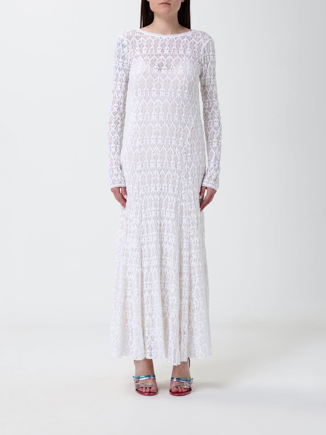 Forte Forte Stretch Lace Long Dress