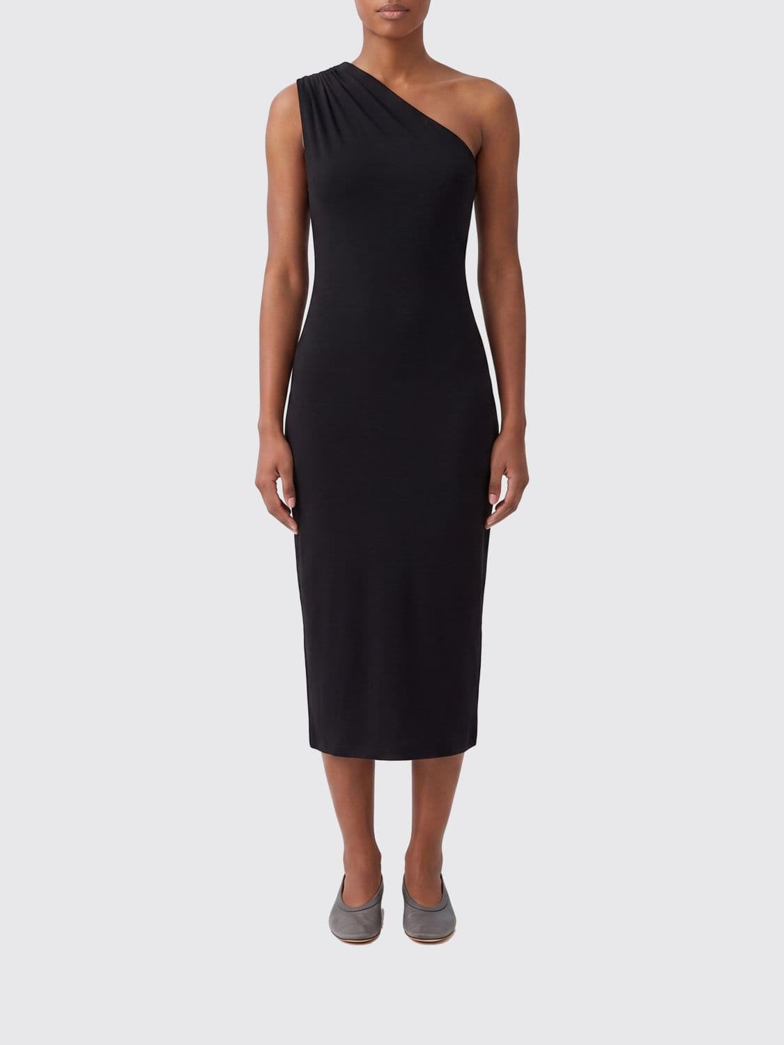 Thom Krom Stretch Jersey One-Shoulder Dress
