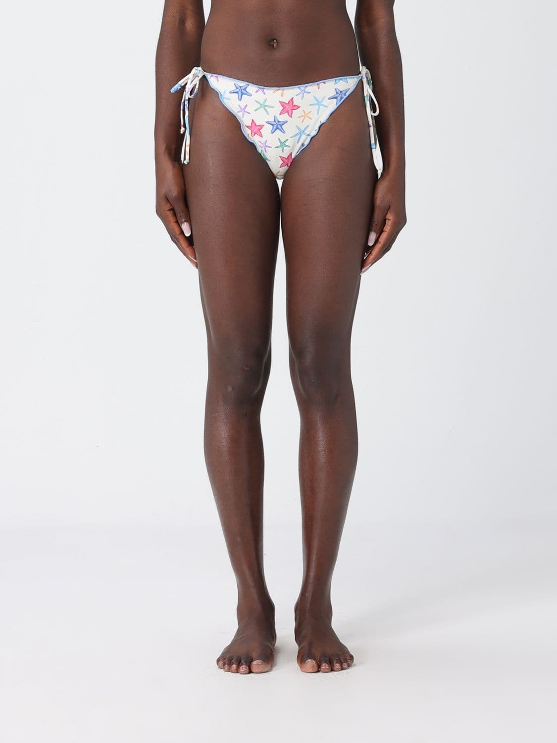 Mc2 Saint Barth Printed Bikini Bottom Swimsuit · M