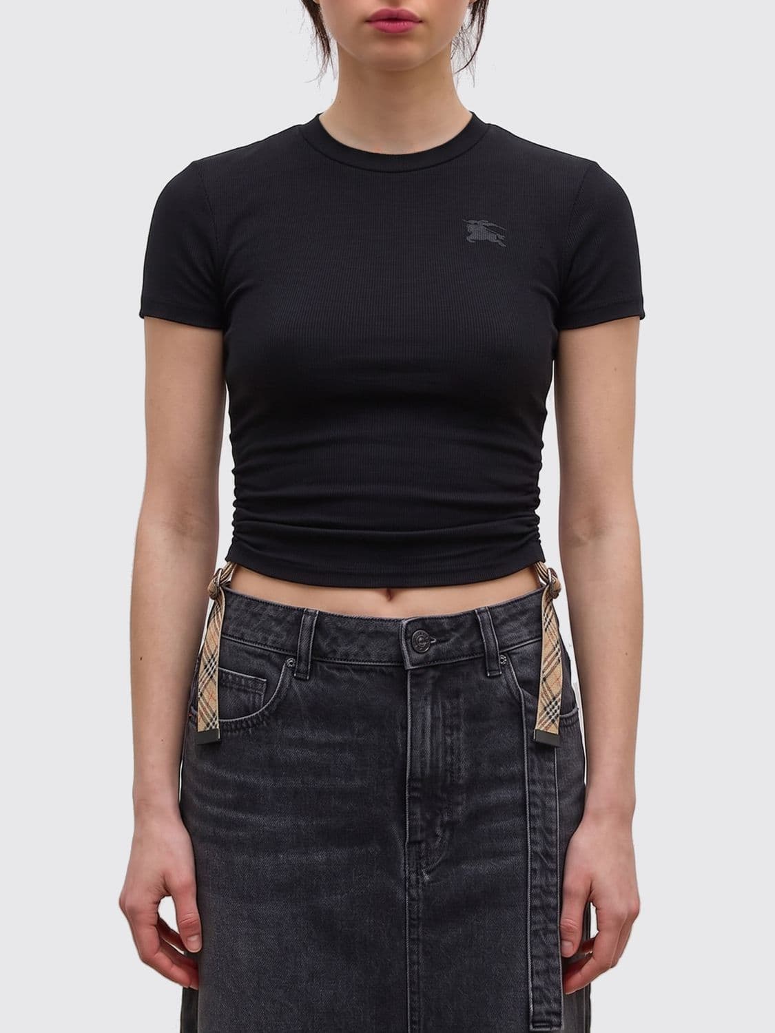 Burberry EKD Logo Modal Blend T-shirts · XS