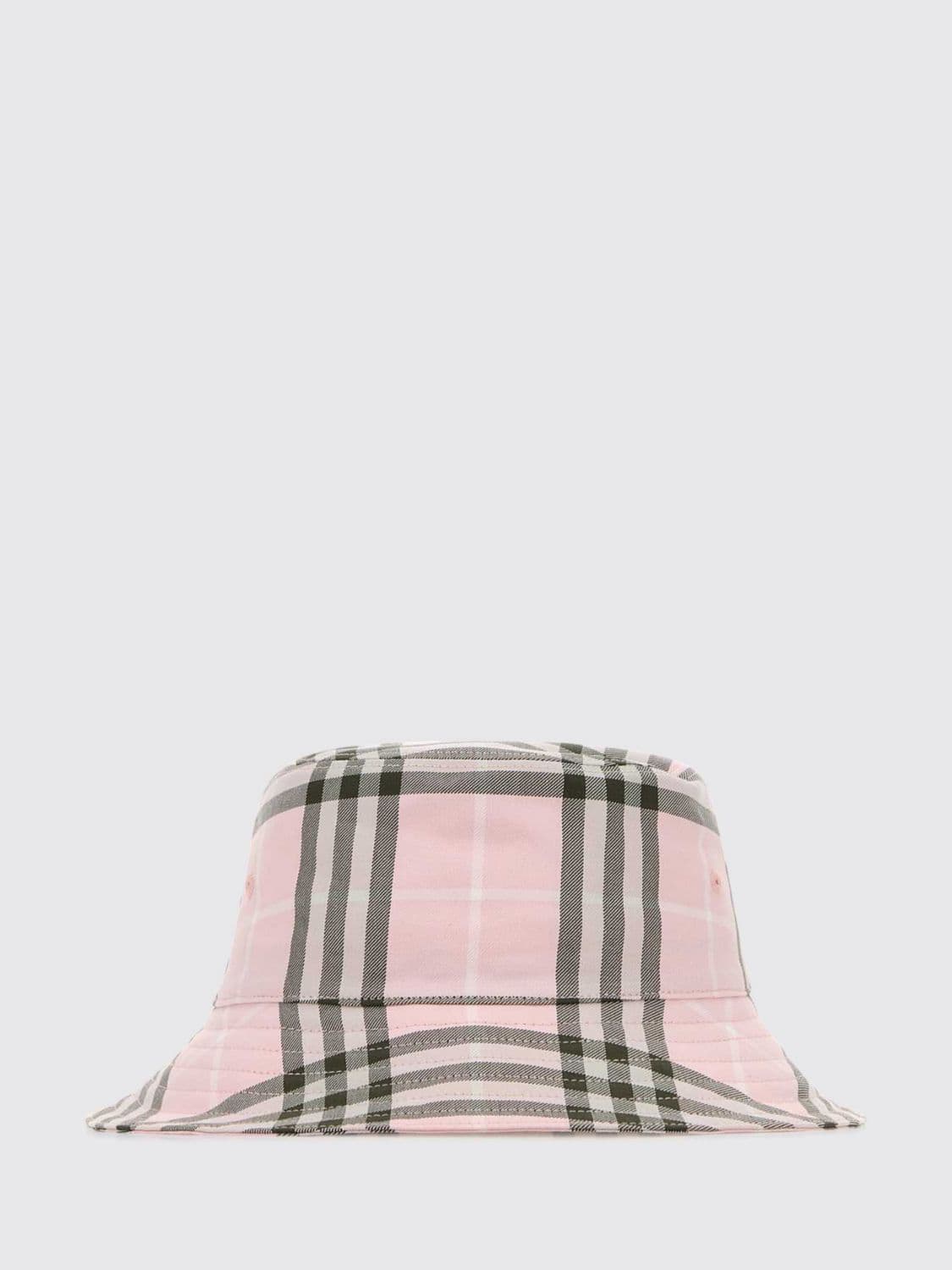 Burberry Cotton Bucket Hat with Vintage Check Print · S