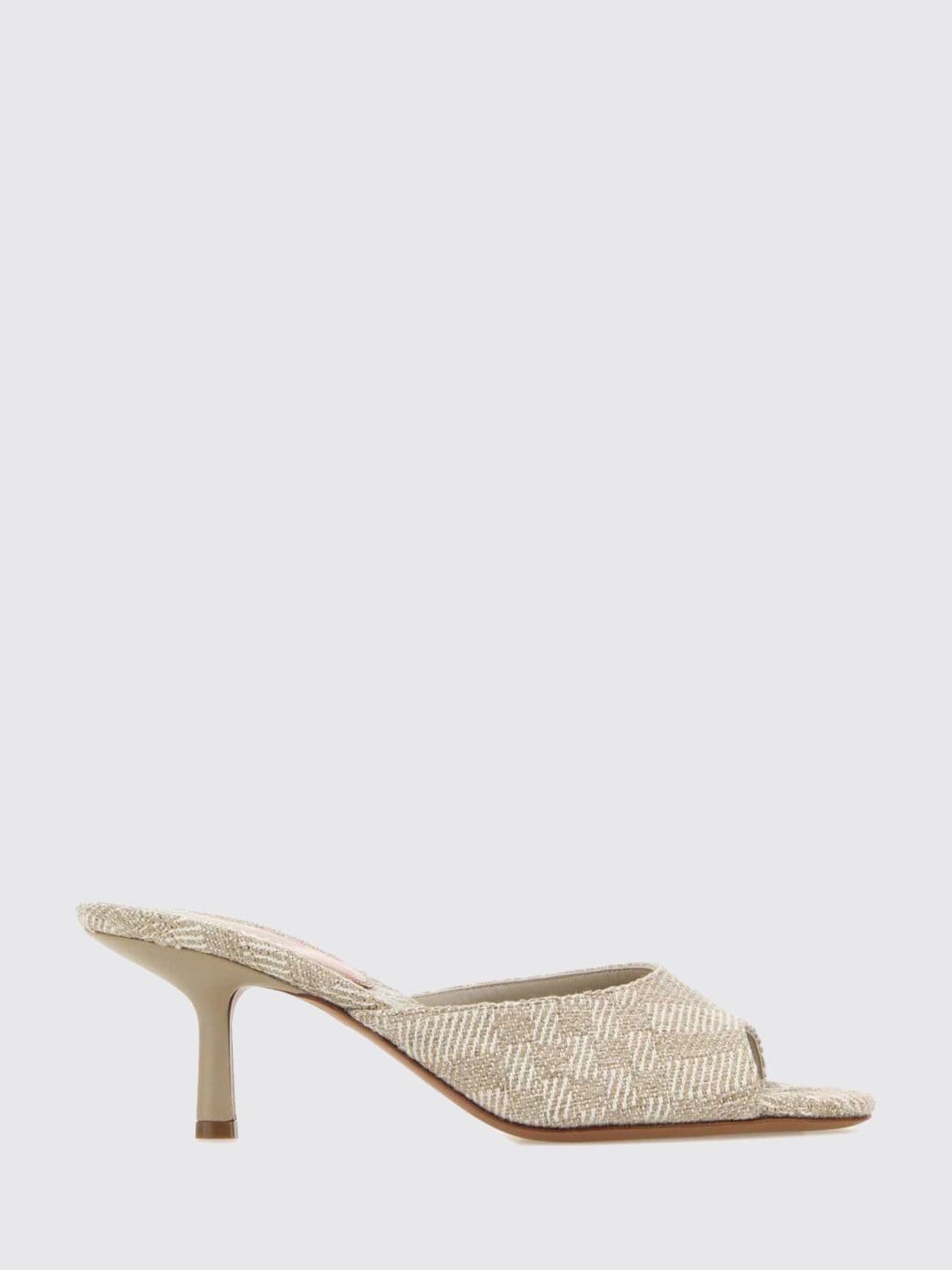 Burberry Heeled Sandal Woman color Beige · 41