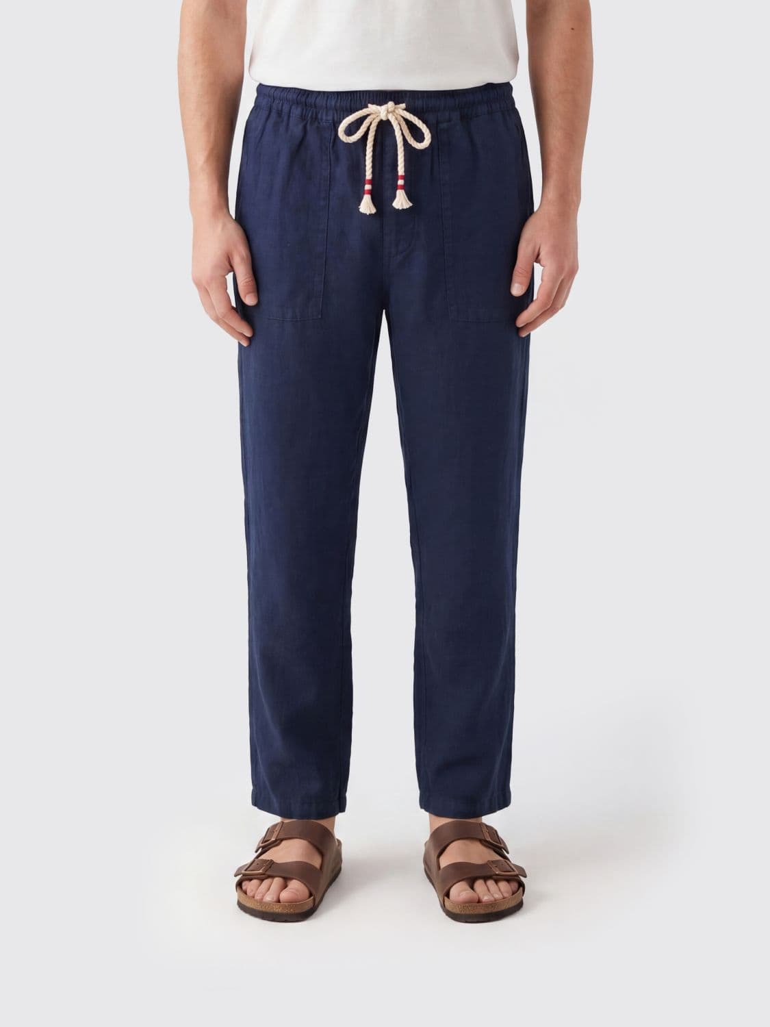 Mc2 Saint Barth Linen Jogging Trousers · S