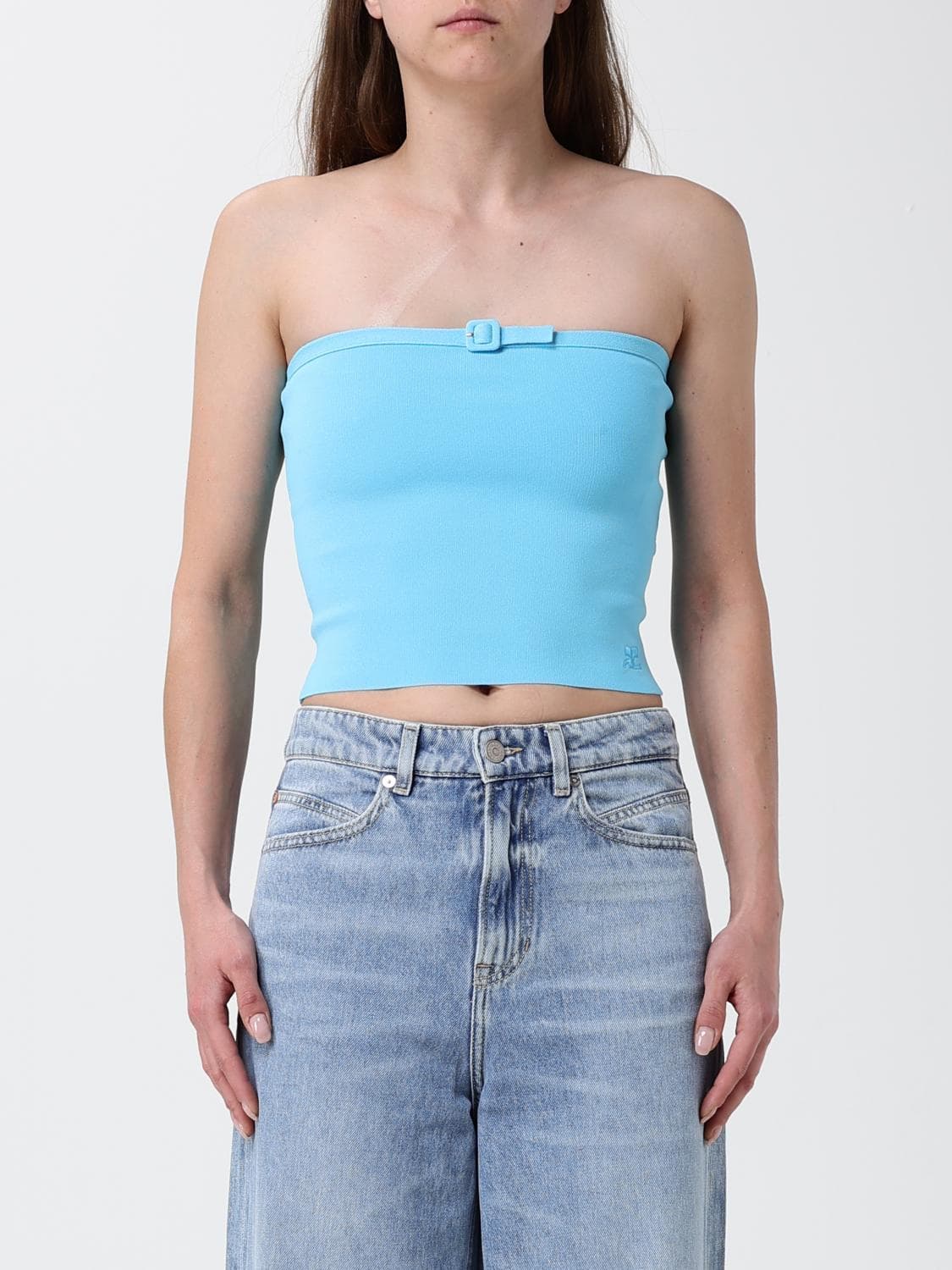 Courrèges Viscose Knit Top · XS