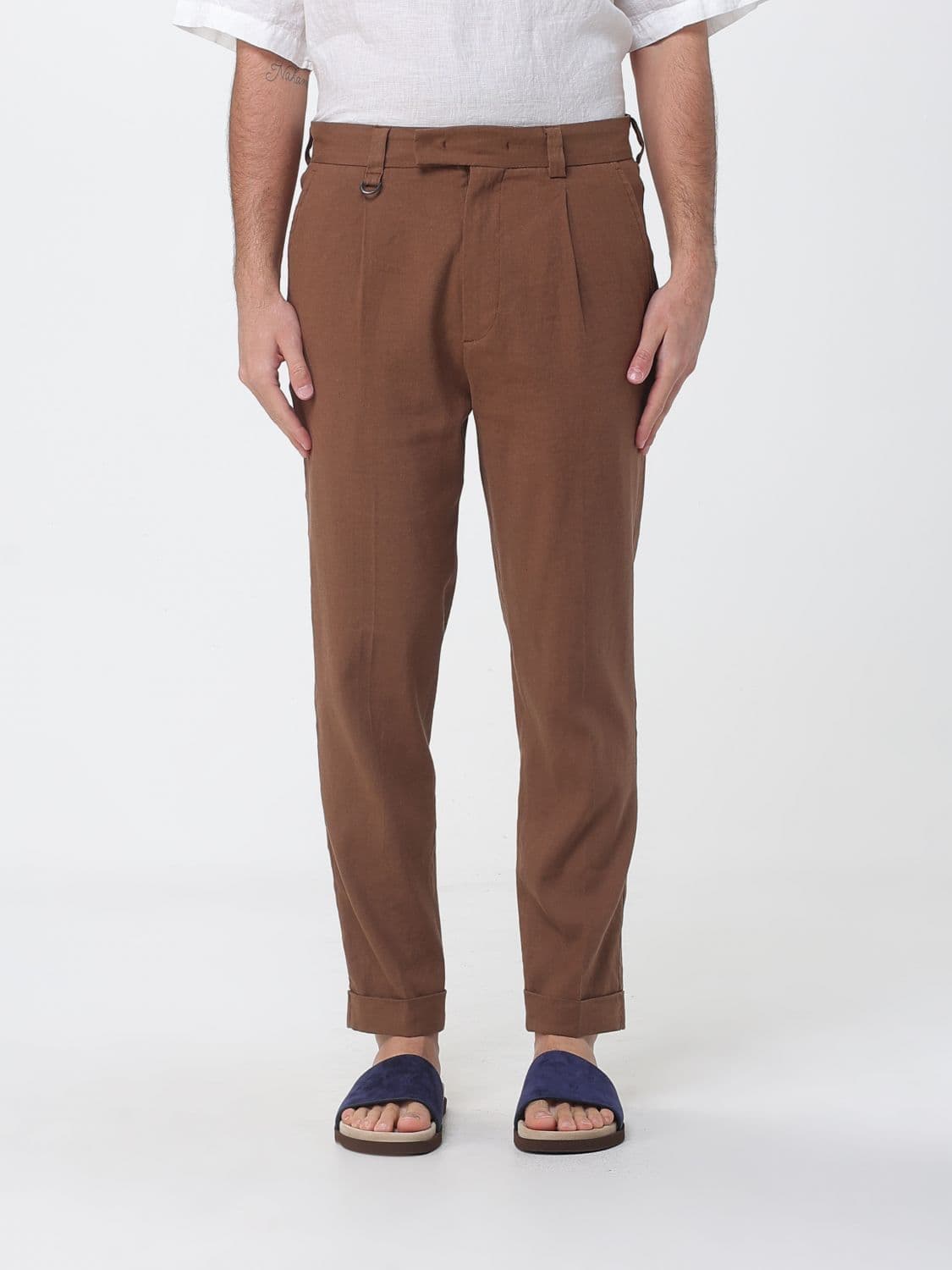 Paolo Pecora Virgin Wool Tailored Trousers