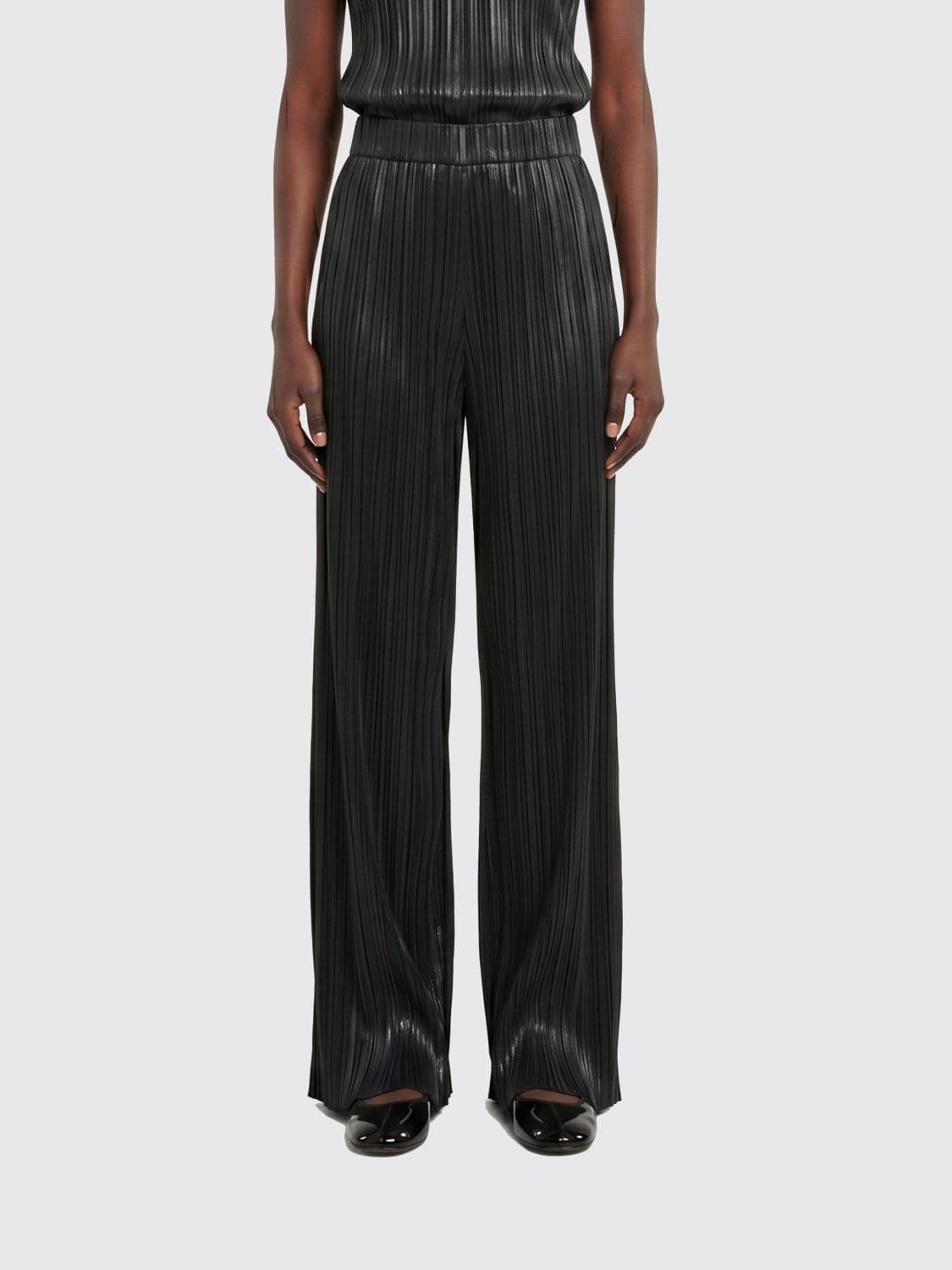 Phoebe Philo Pleated Trousers in Crepe