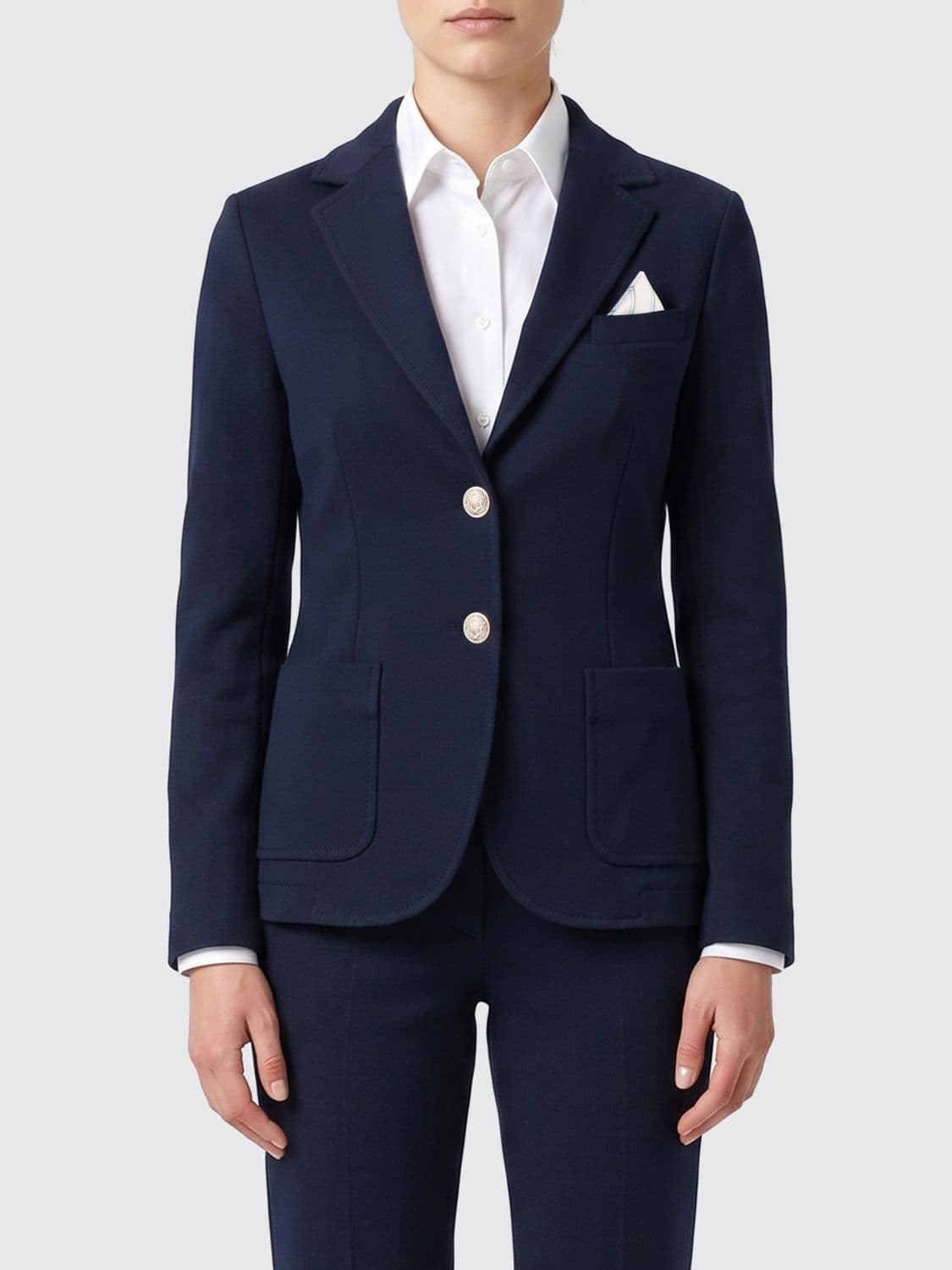 Circolo 1901 Single Breasted Blazer in Cotton