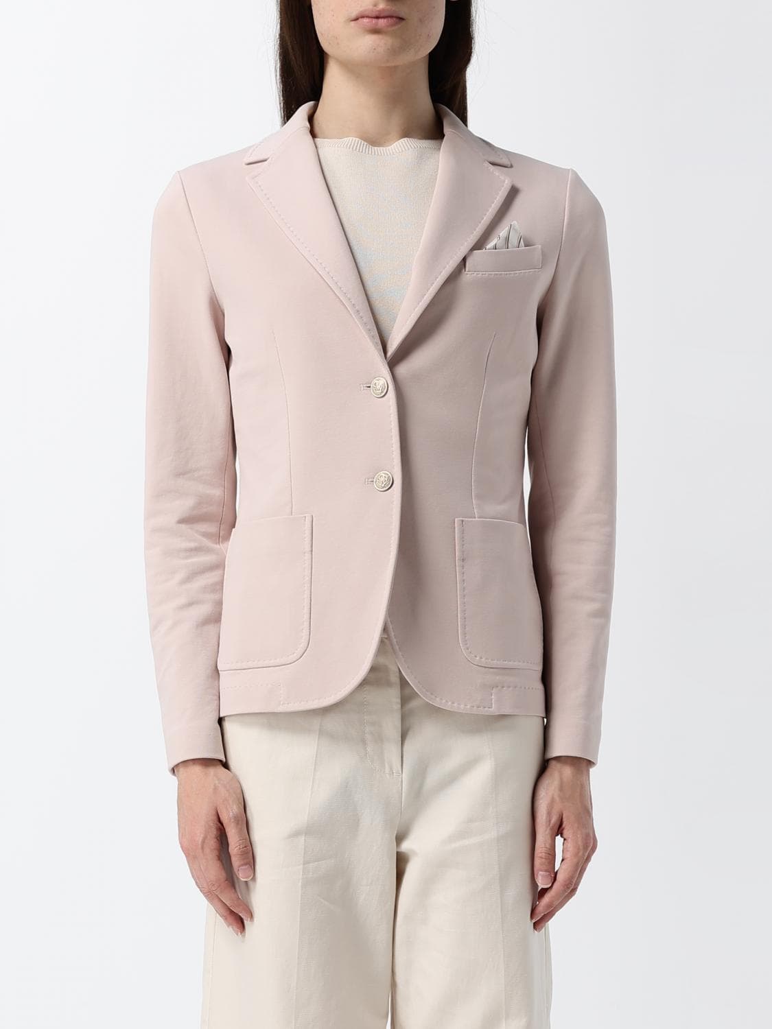 Circolo 1901 Single Breasted Blazer in Cotton