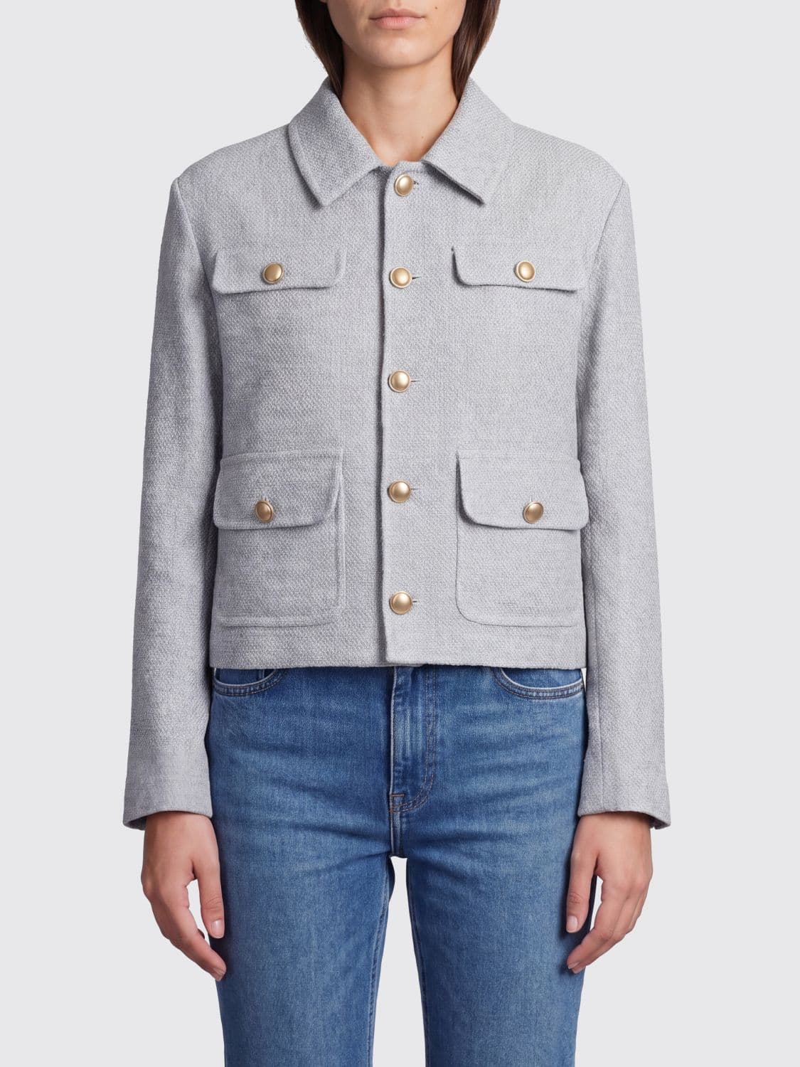 Circolo 1901 Linen and Cotton Jacket