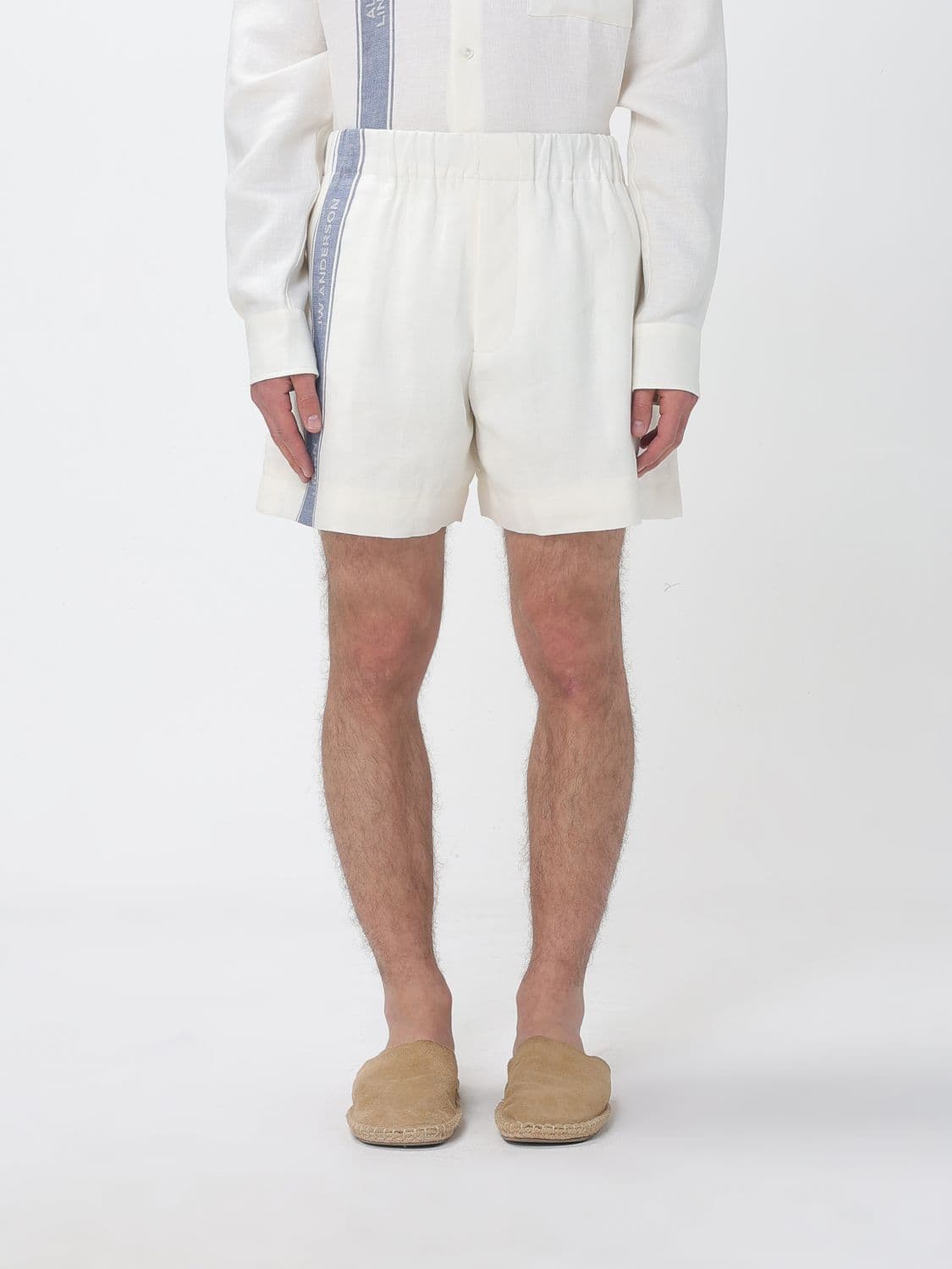 Jw Anderson Linen Shirt with Logo