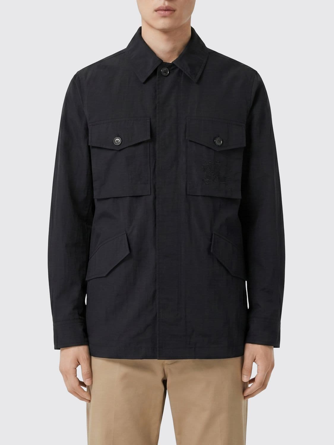 Burberry Recycled Technical Fabric Shirt Jacket