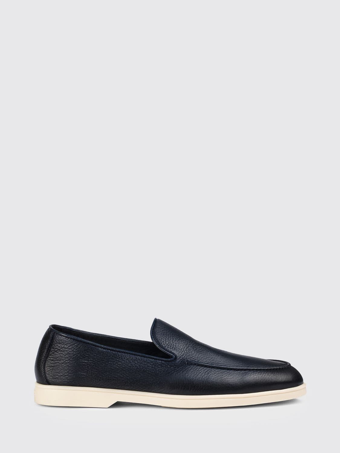 Doucal's Grain Leather Loafer