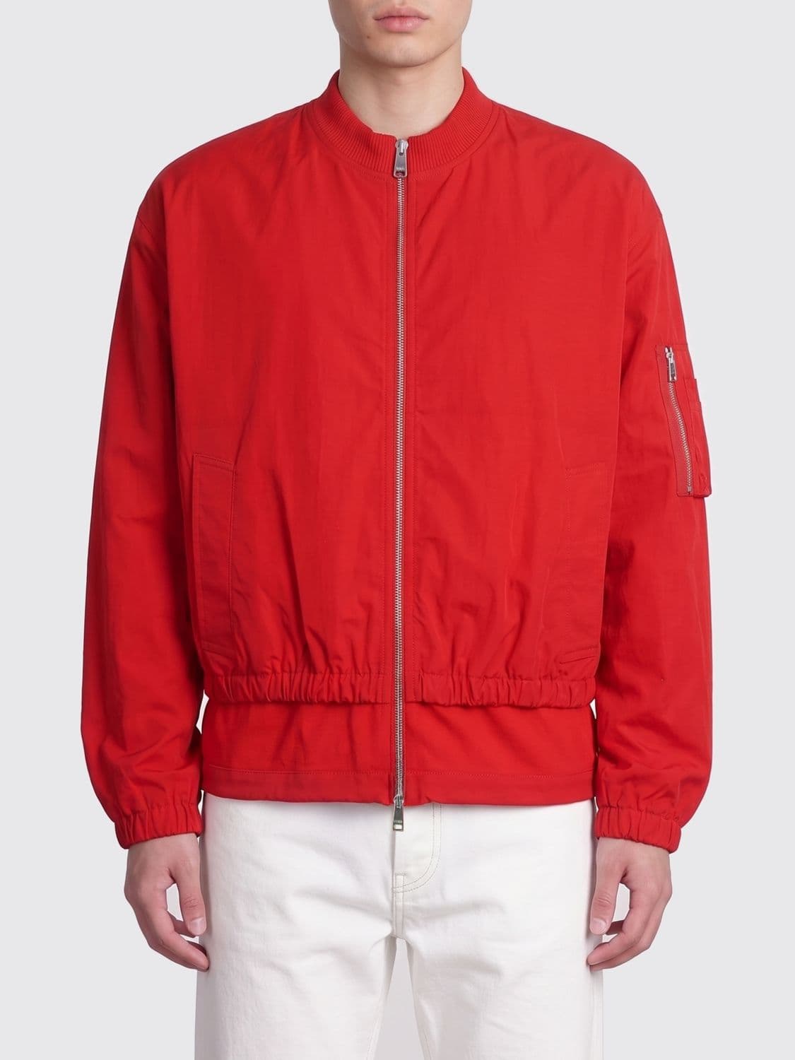 Fendi Nylon Bomber Jacket · 48
