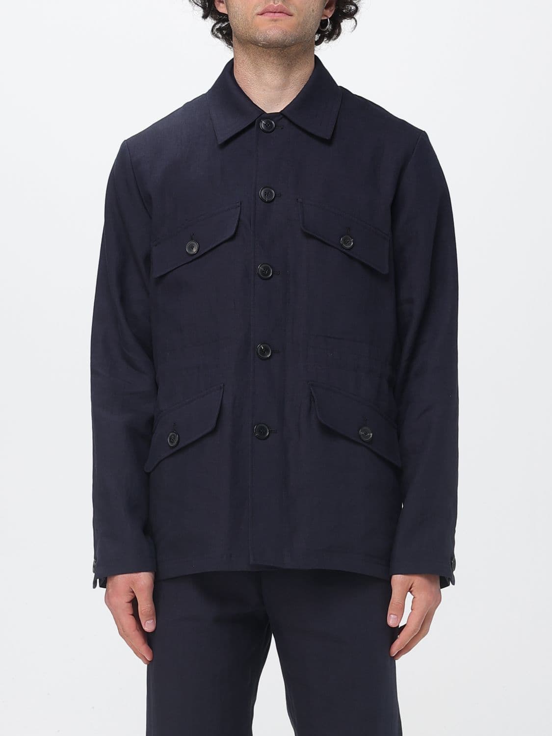 Paul Smith Linen Shirt Jacket · M
