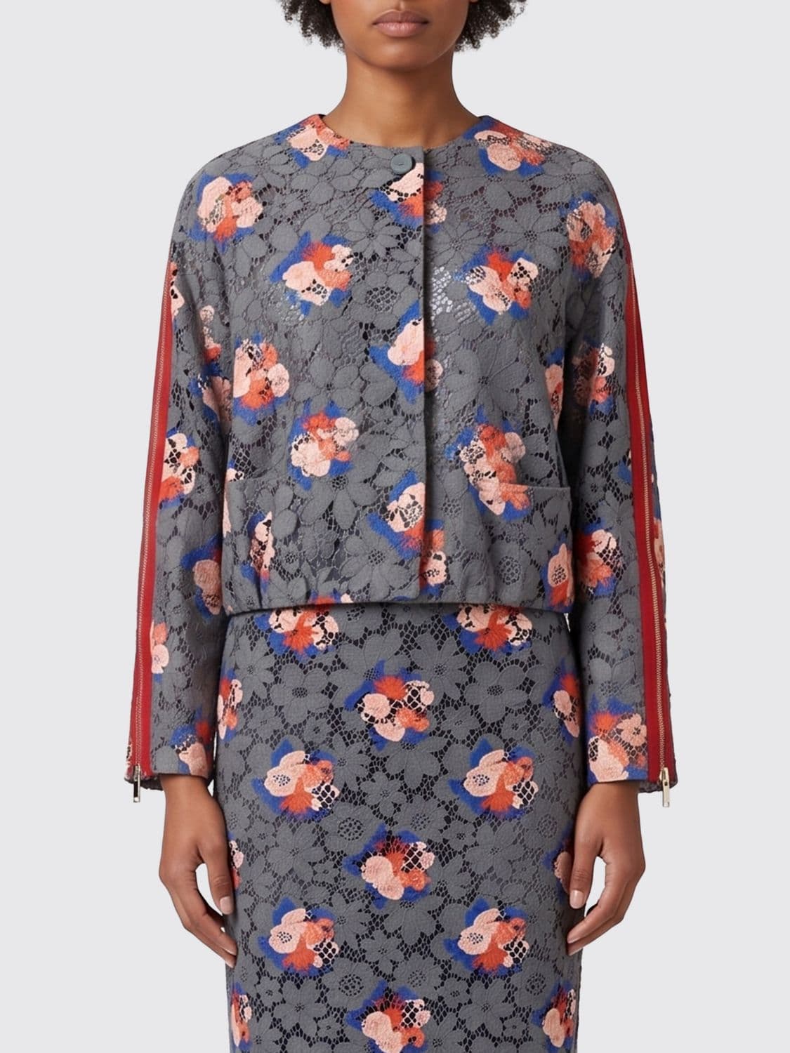 Fendi Floral Lace Jacket