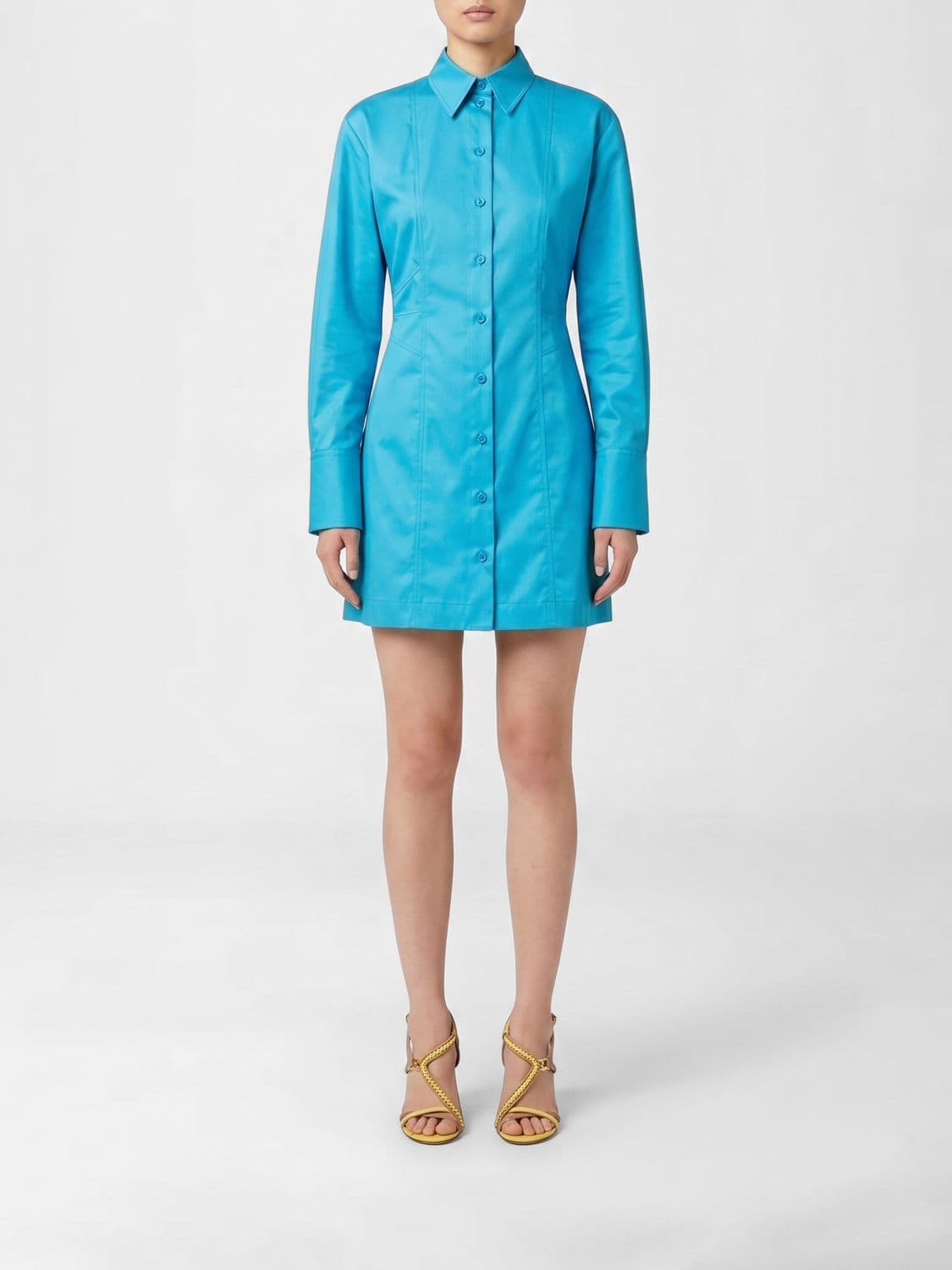 Fendi Nylon Chemisier Dress
