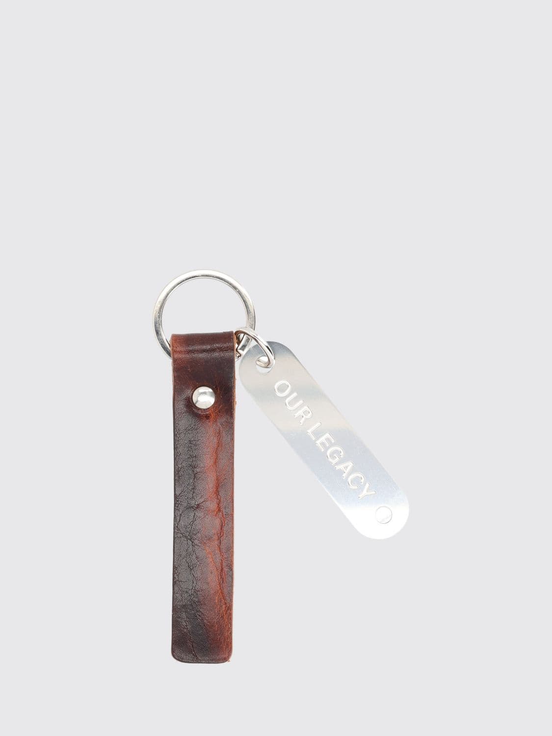 Our Legacy Keyring Men color Brown