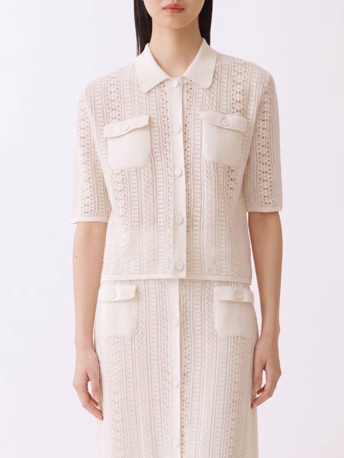 Fabiana Filippi Cotton Blend Cardigan