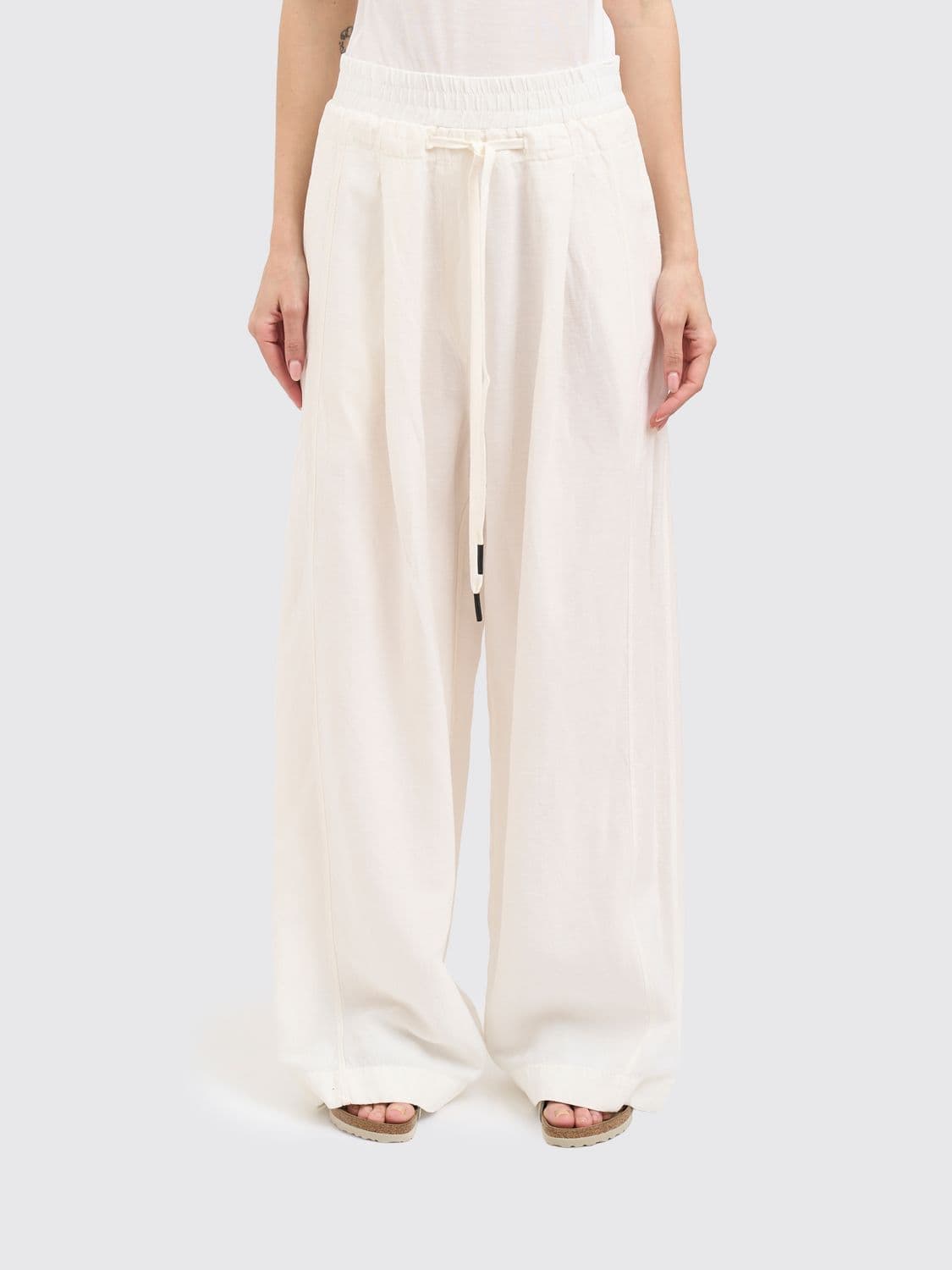 Andrea Ya'aqov Lyocell Palazzo Trousers · S