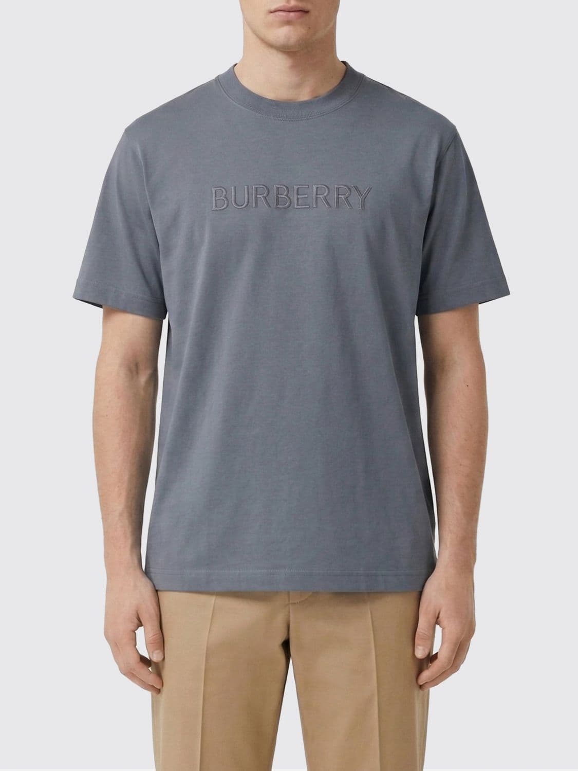 Burberry Cotton T-Shirt with Logo