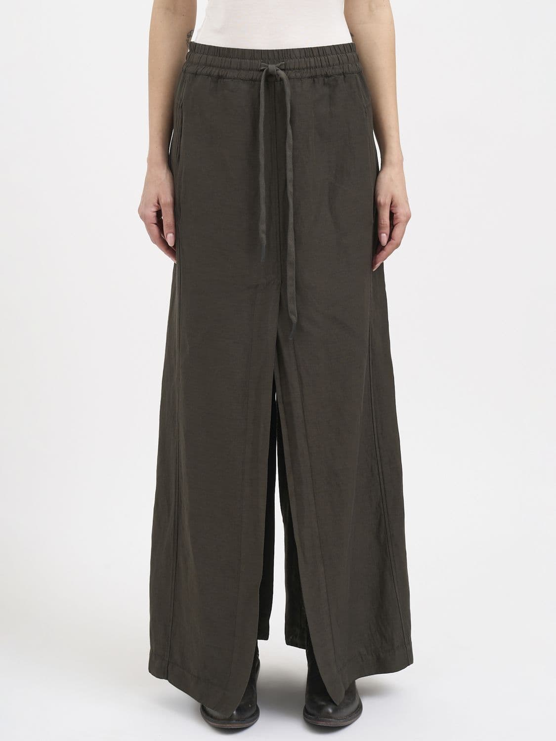 Andrea Ya'aqov Linen and Cotton Skirt