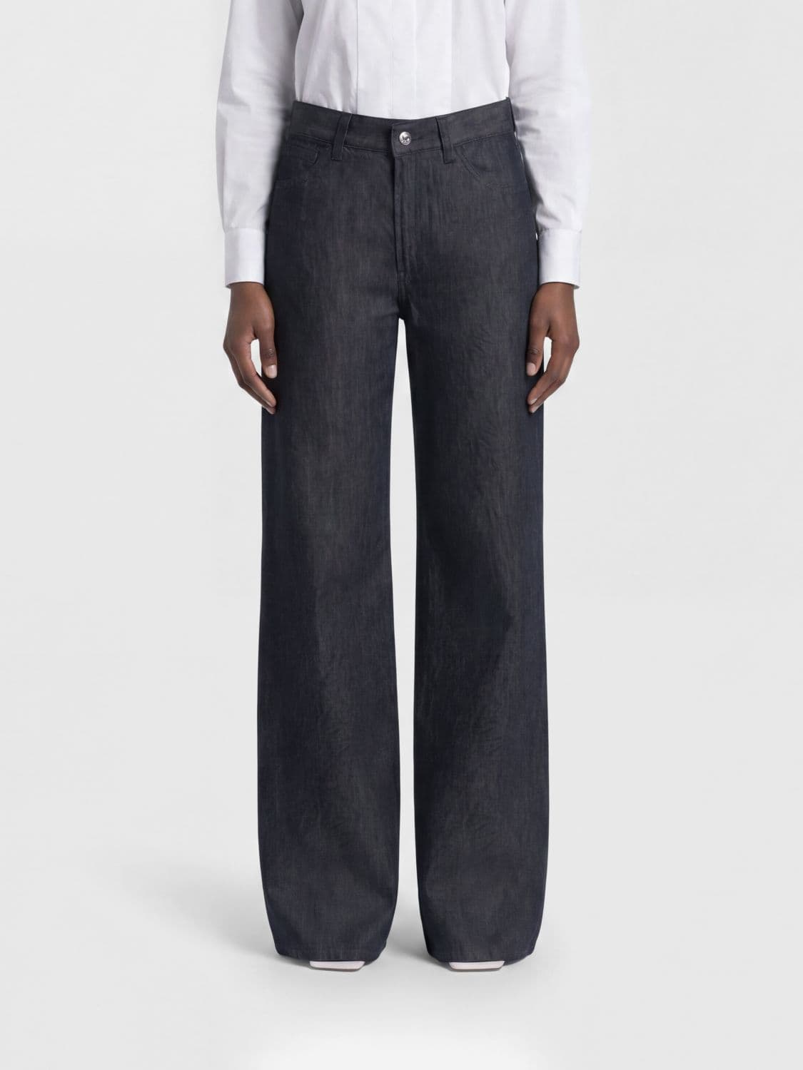 Dondup Amber Wide-Leg Denim Jeans