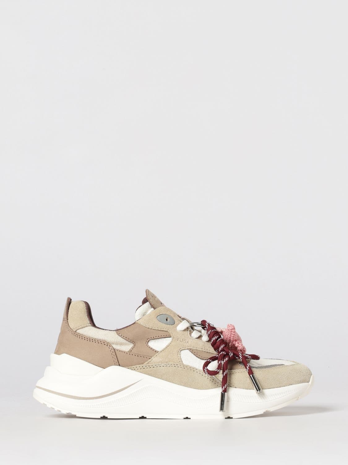 D.a.t.e. D. A.T. E. Suede and Linen Fuga Sneakers