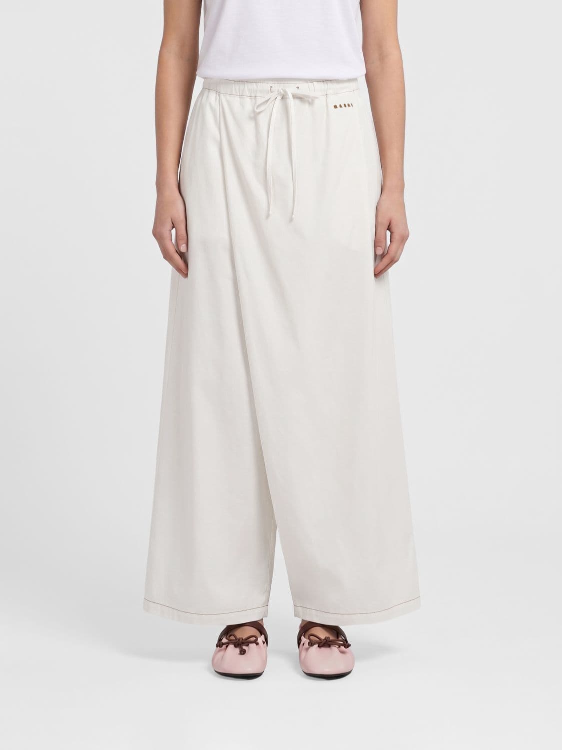 Marni Wide Cotton Trousers