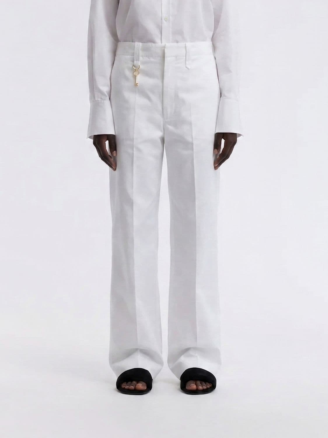 Carven Cotton Palazzo Trousers