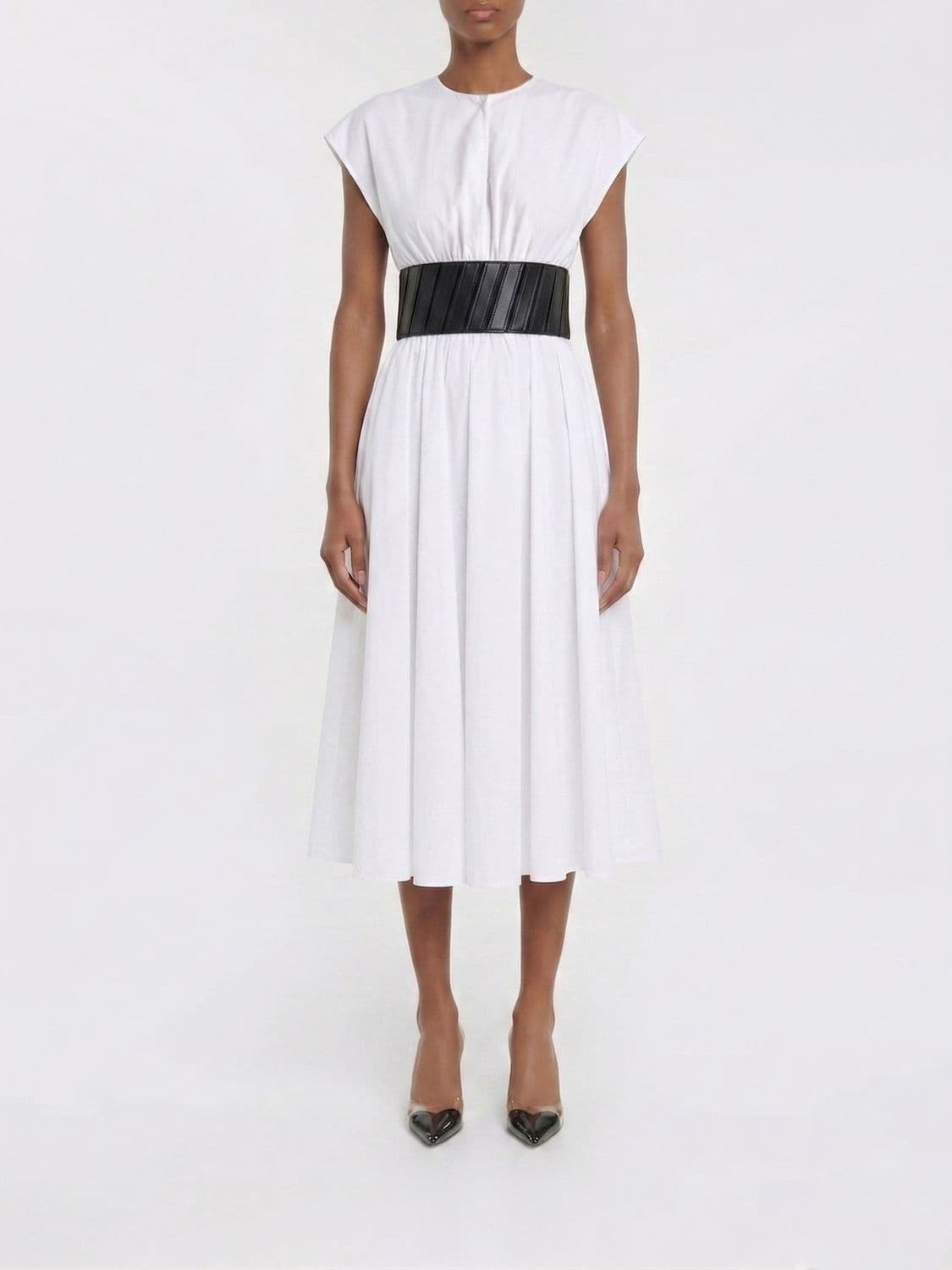 Alaïa Cotton Midi Dress