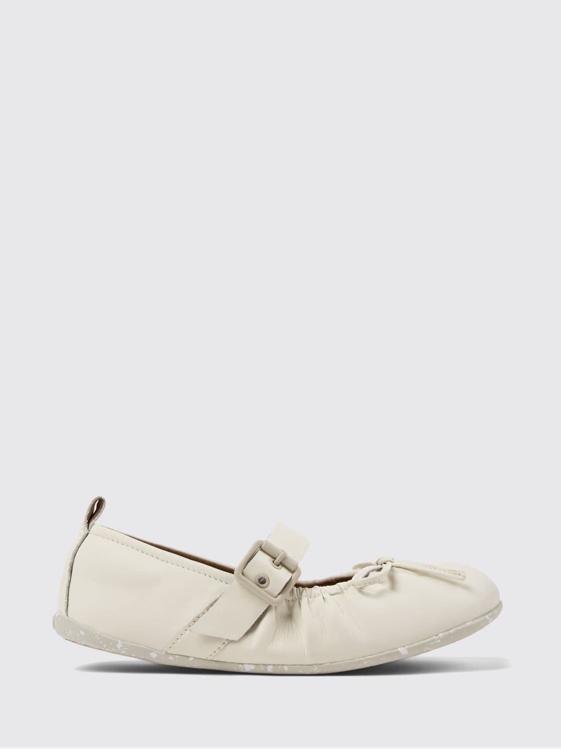 Camper Wabi Recycled Leather Ballerinas with Bow