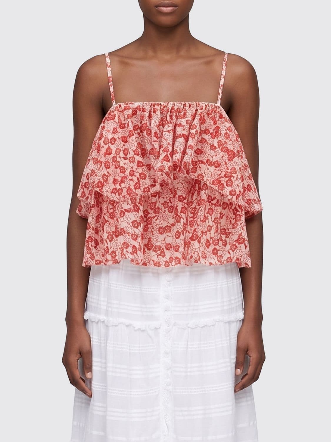 Isabel Marant Etoile Floral Cotton Top