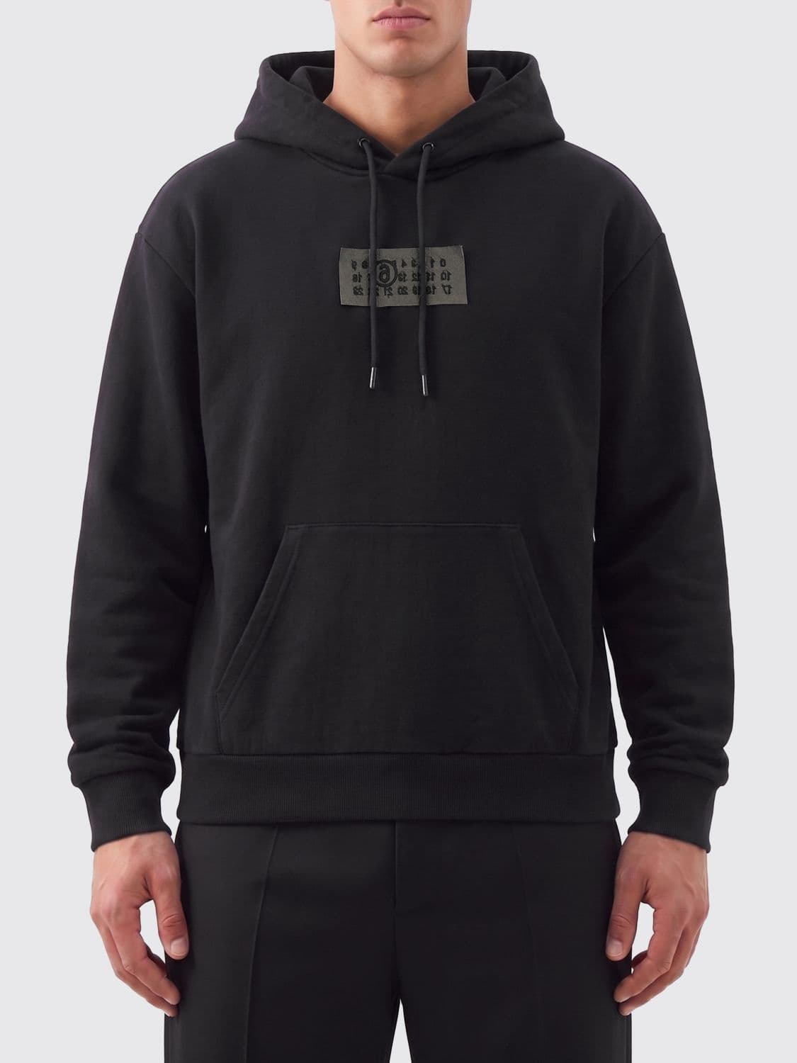 Mm6 Maison Margiela Cotton Hoodie with Logo