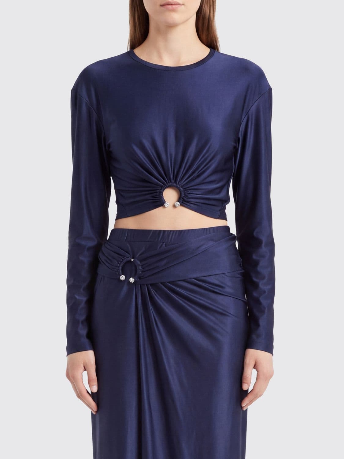 Rabanne Viscose Crop Top