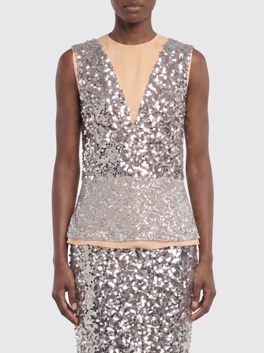 Rabanne Sequin Top