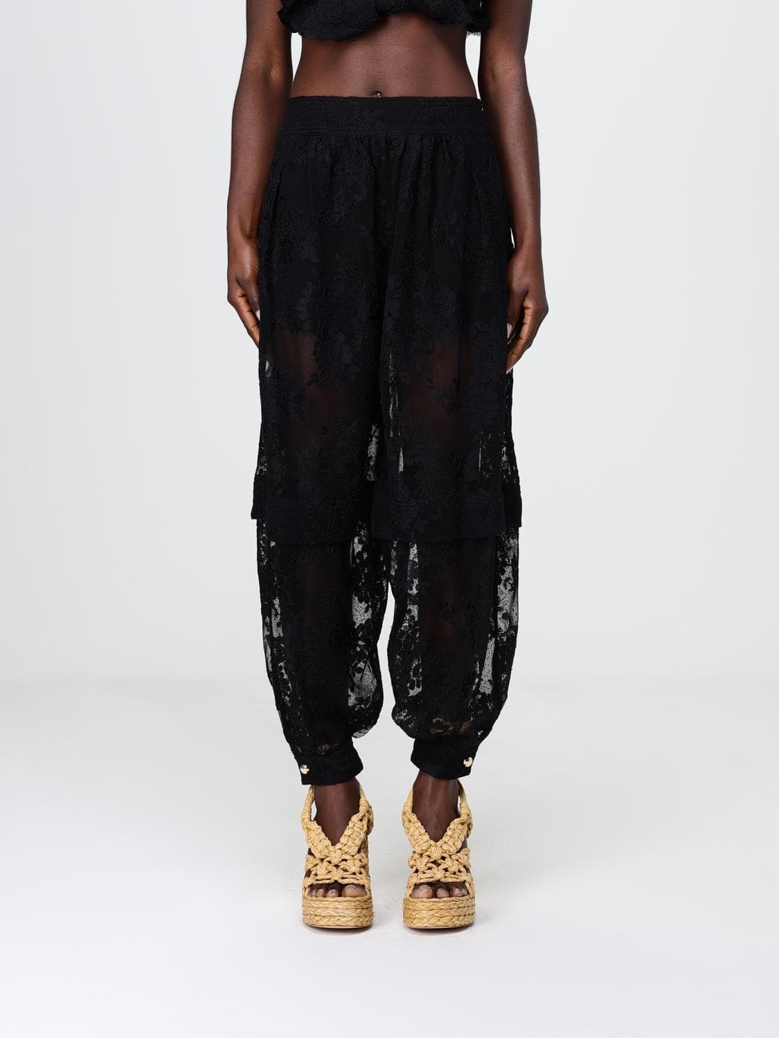 Zimmermann Lace Wide-Leg Pants · 1