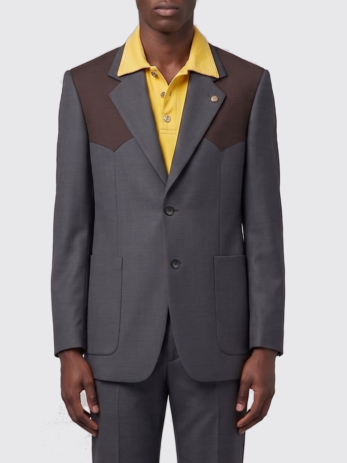 Versace Jacket Woman color Grey