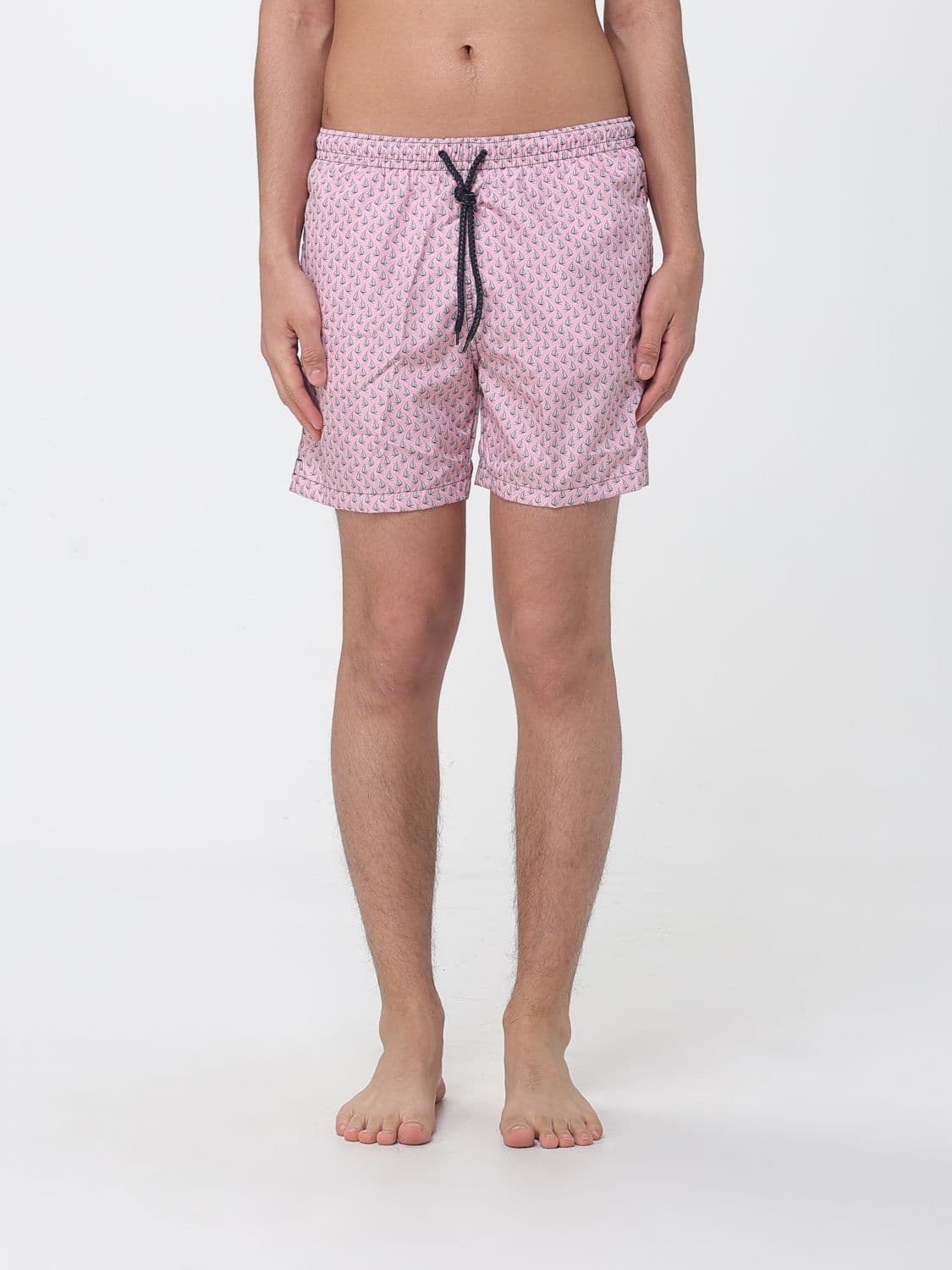 Drumohr Printed Polyester Swim Shorts