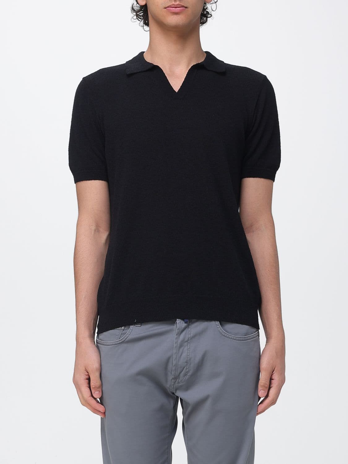 Drumohr Knit Polo Shirt
