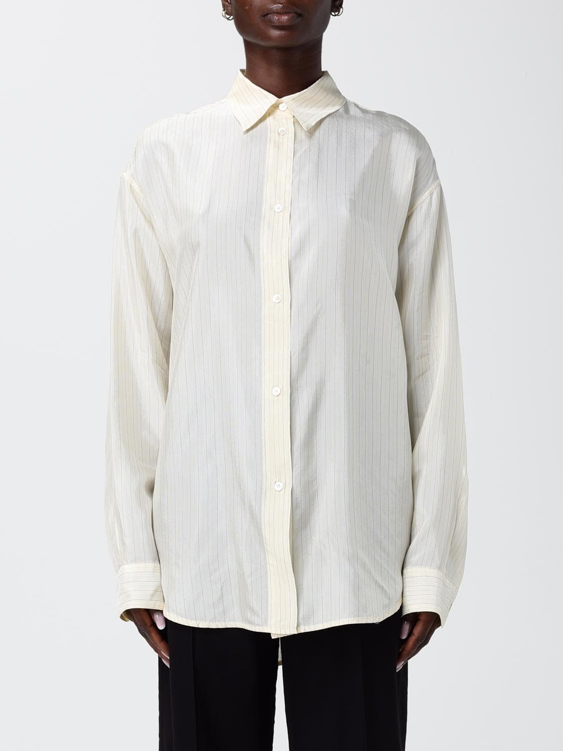 Barena Striped Viscose Shirt