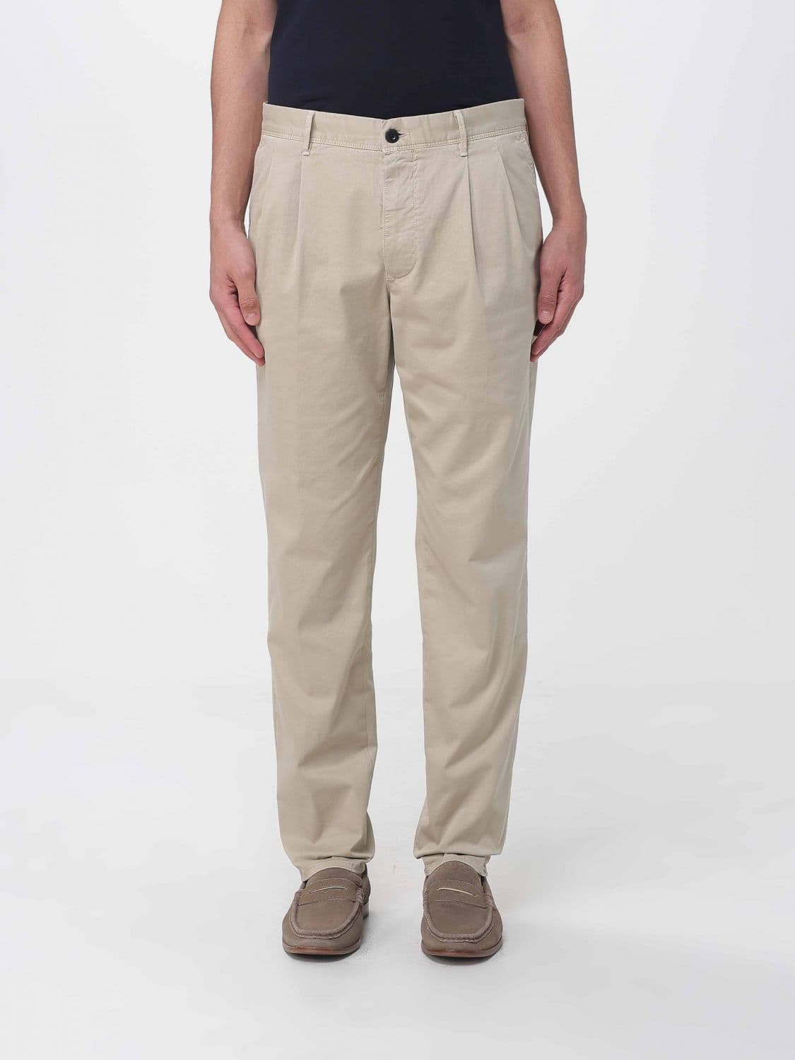 Incotex Cotton Chino Trousers