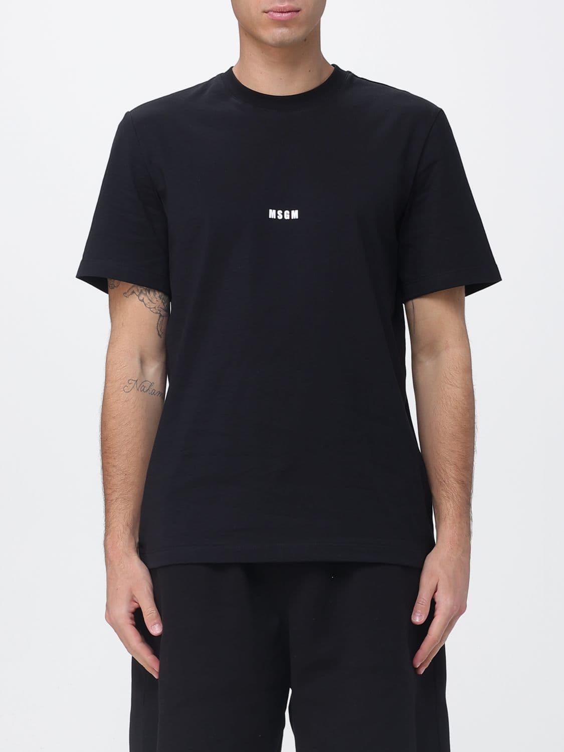 Msgm Cotton T-shirt With Logo