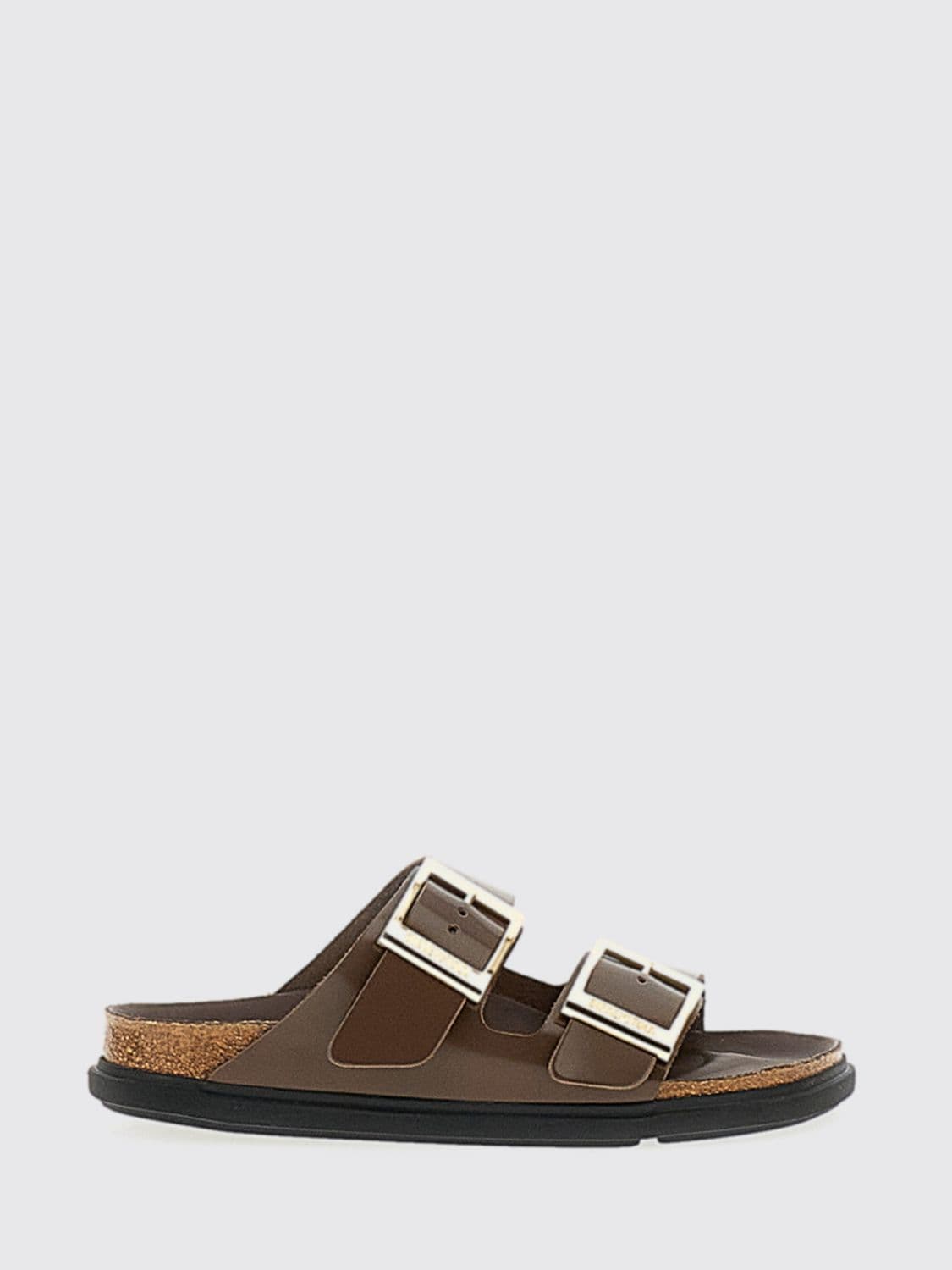 Birkenstock Arizona Droplet Buckle Leather Double-Strap Sandals