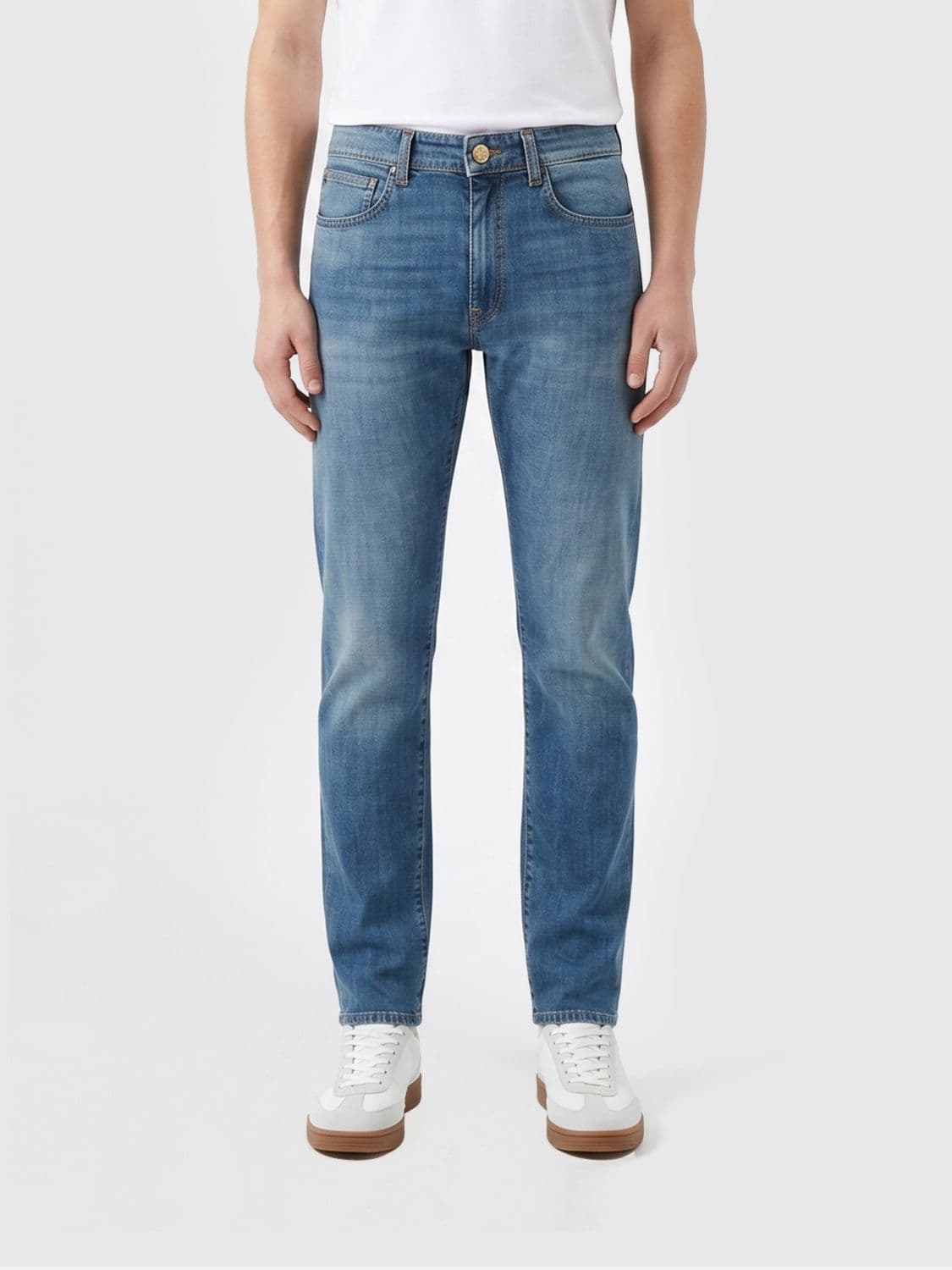 Incotex Slim Fit Stretch Denim Jeans