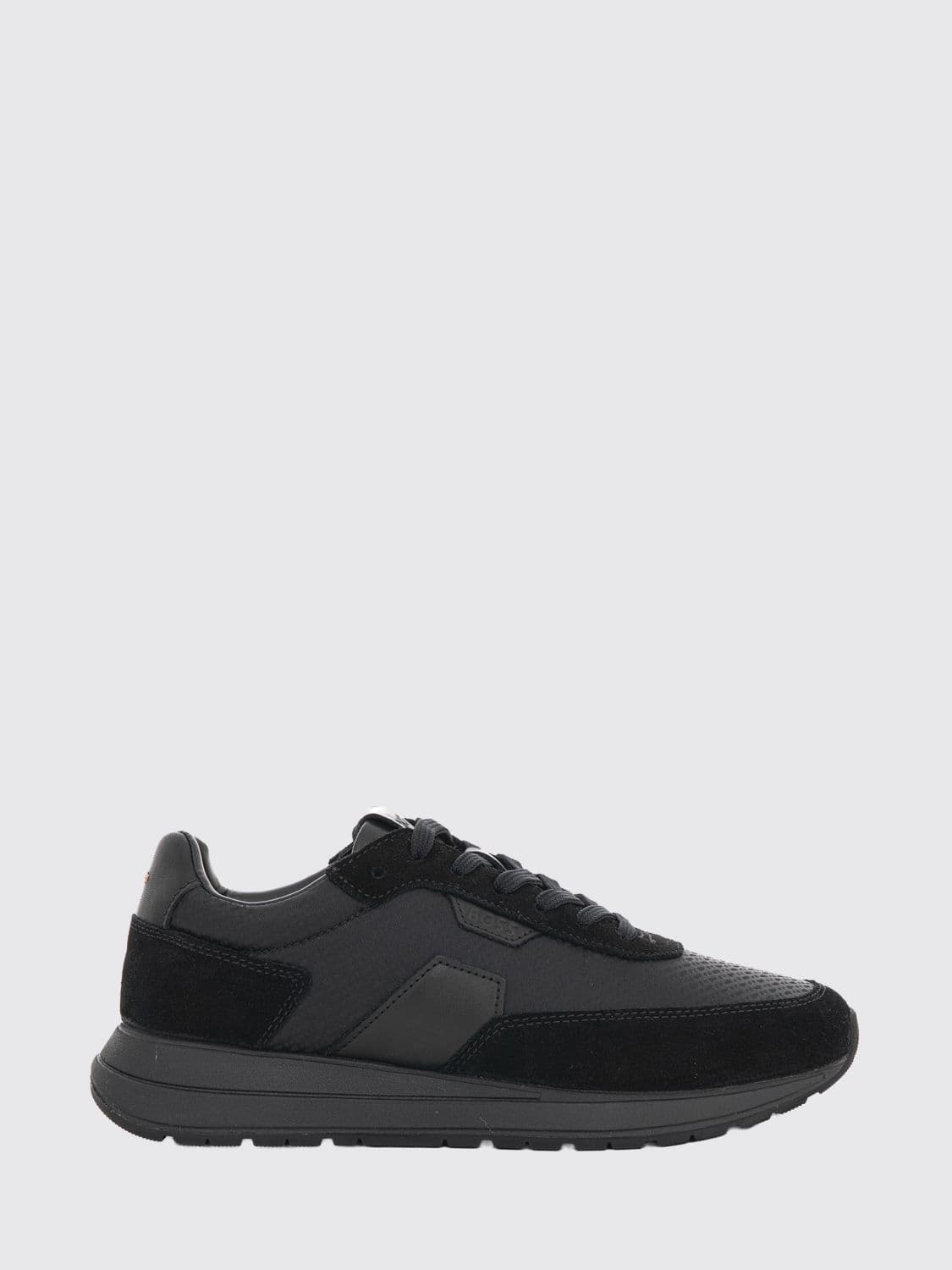 Boss Nylon and Suede Sneakers