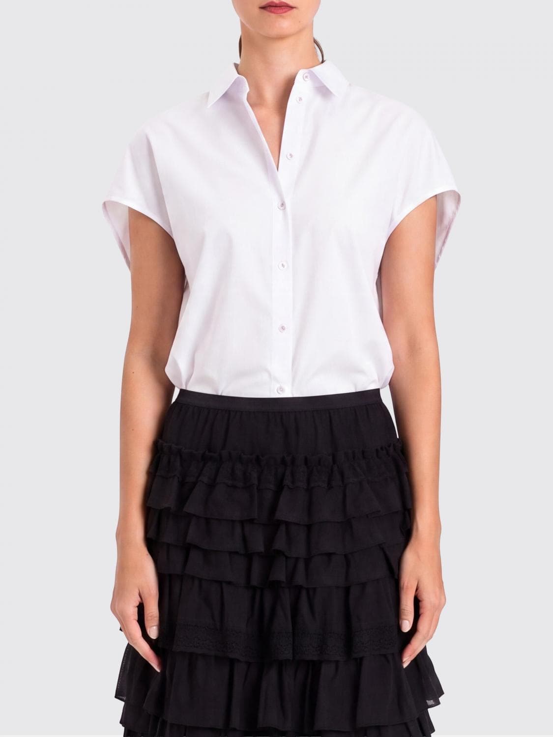 Actitude Twinset Basic Cotton Blend Shirt · S