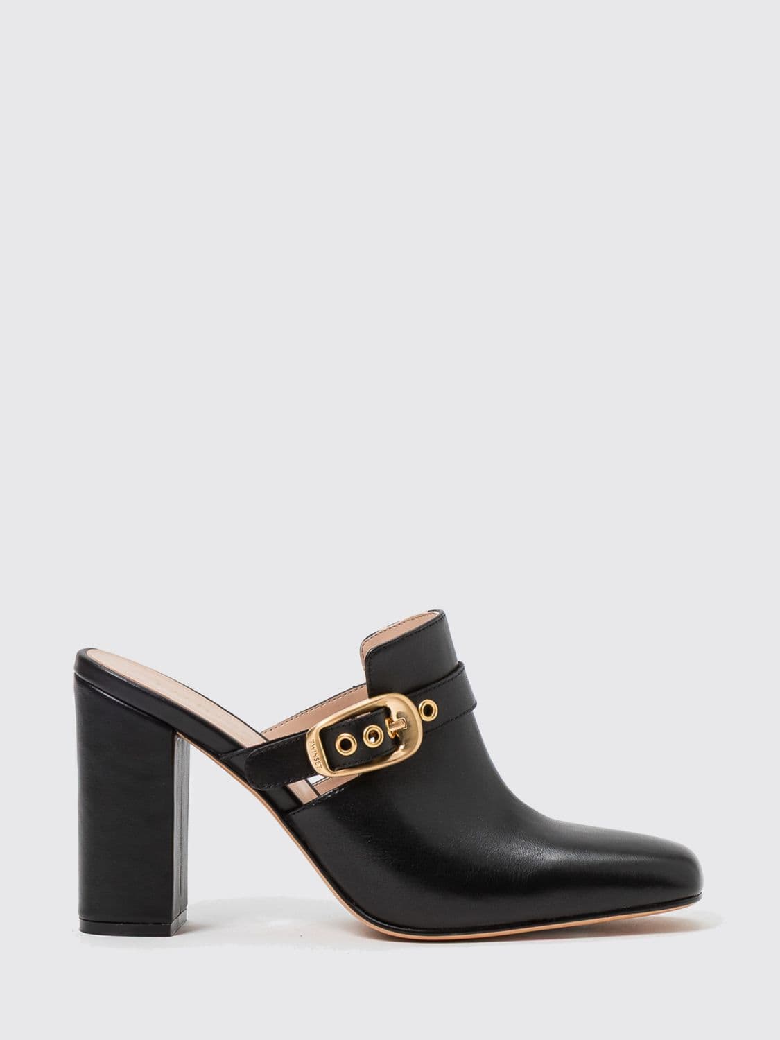 Twinset Mules in Leather
