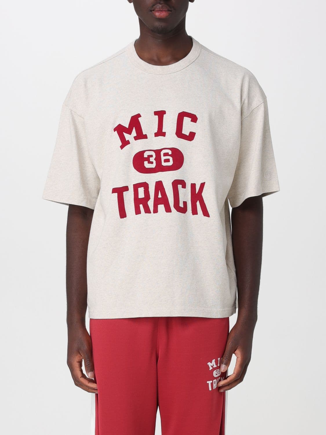 Champion Relaxed Fit Cotton T-Shirt with front logo and slogan print