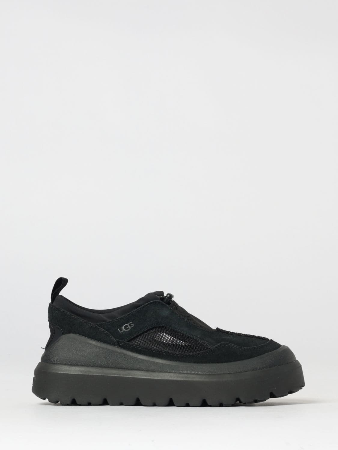 Ugg Heritage Utility Axoid Suede and Mesh Sneakers